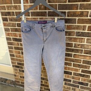 Gloria Vanderbilt Soft Blue Straight Leg Jeans